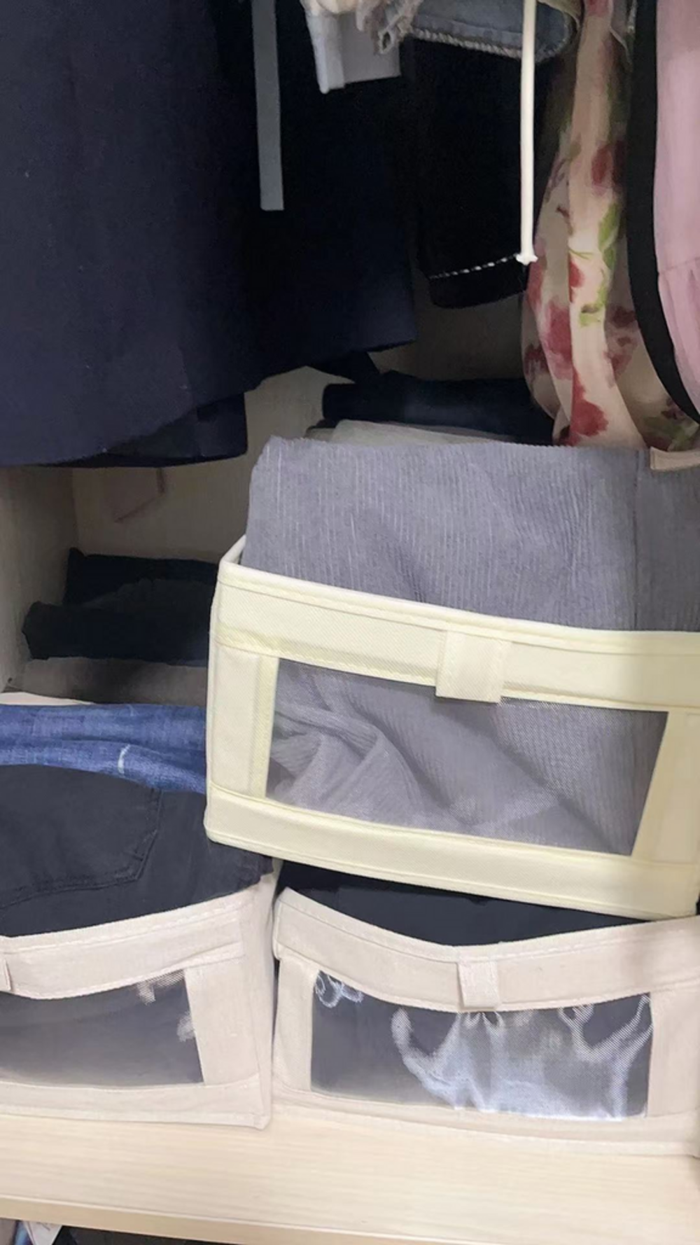 수납 정리함 옷정리 수납함 옷장 정리함 옷 수납함 리빙박스 구매 후기 이미지